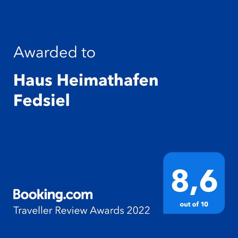 Haus Heimathafen Fedsiel Butjadingen Exterior foto